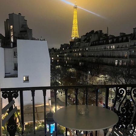 Appartement Paris Vue Tour Eiffel Trocadero 외부 사진