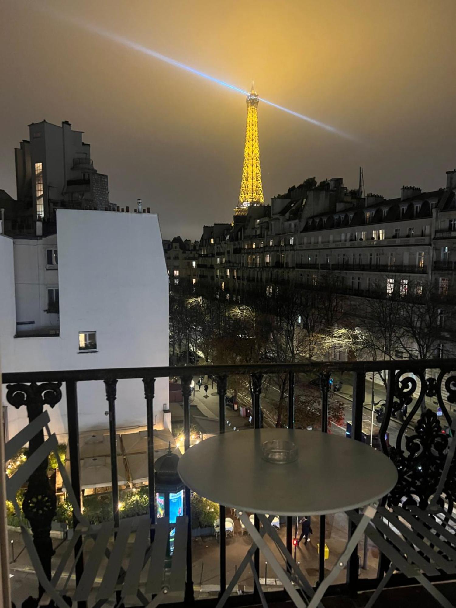 Appartement Paris Vue Tour Eiffel Trocadero 외부 사진