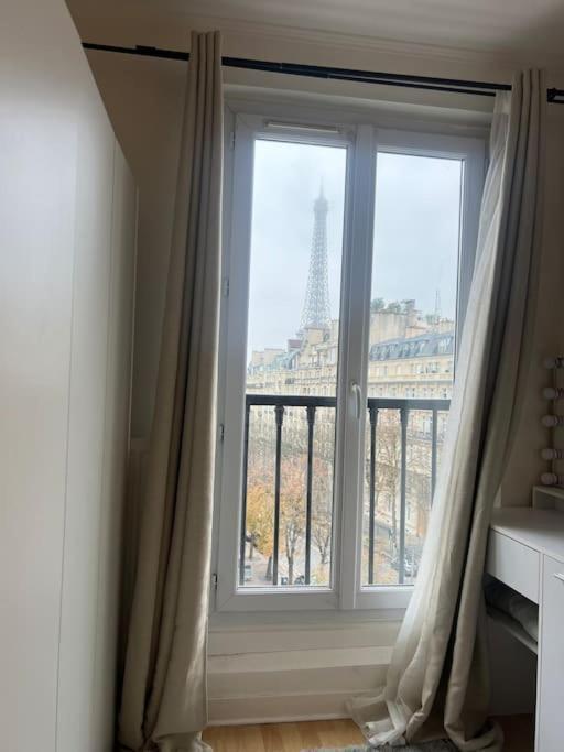 Appartement Paris Vue Tour Eiffel Trocadero 외부 사진