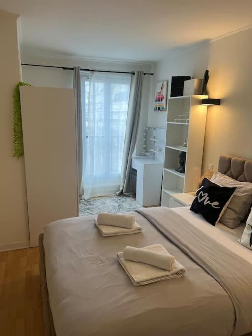 Appartement Paris Vue Tour Eiffel Trocadero 외부 사진