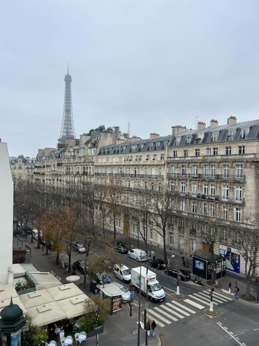 Appartement Paris Vue Tour Eiffel Trocadero 외부 사진