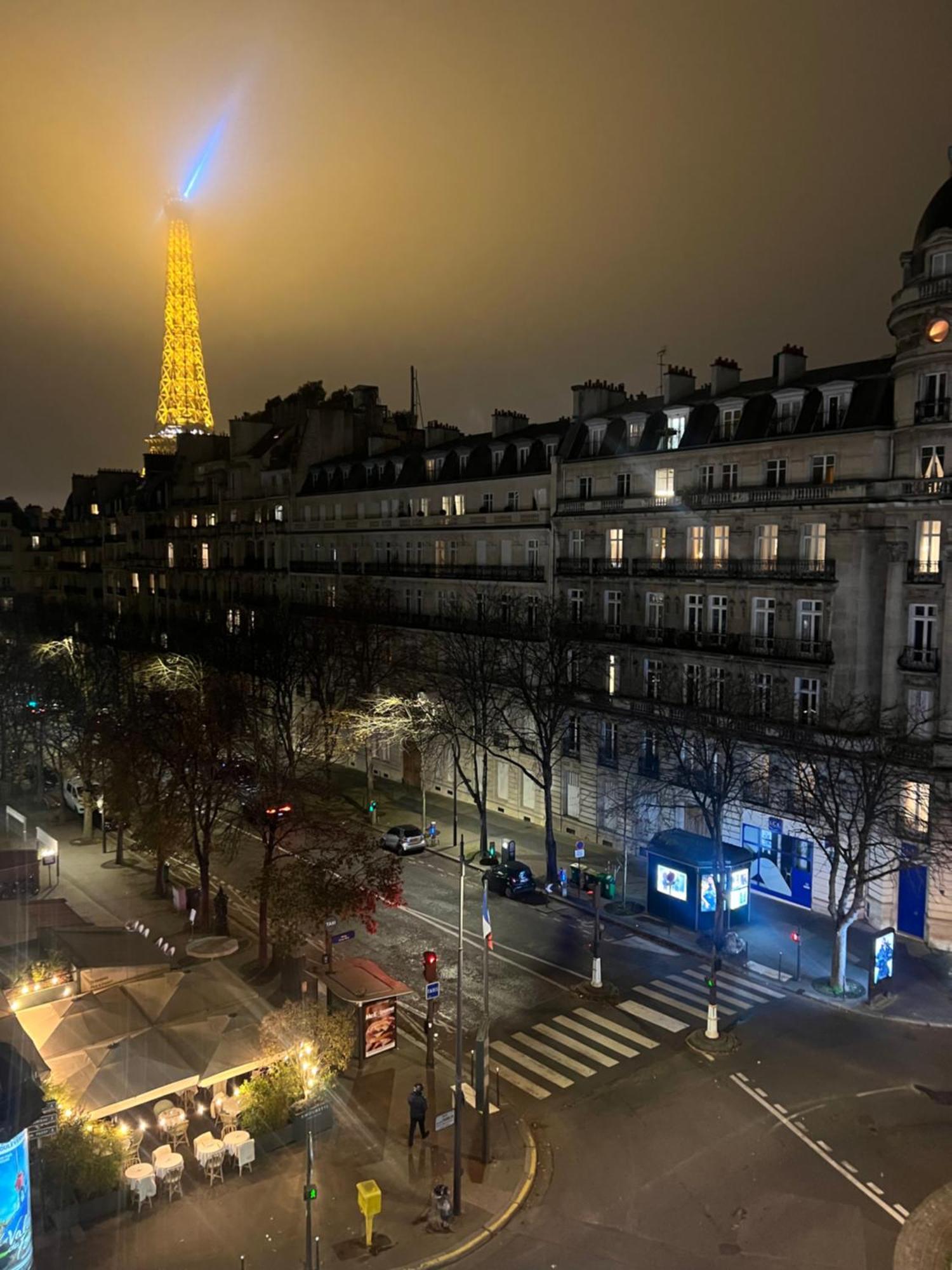 Appartement Paris Vue Tour Eiffel Trocadero 외부 사진